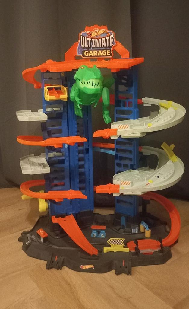 Hot Wheels Ultimate garage, Ophalen, Zo goed als nieuw, Handmatig, Hot Wheels