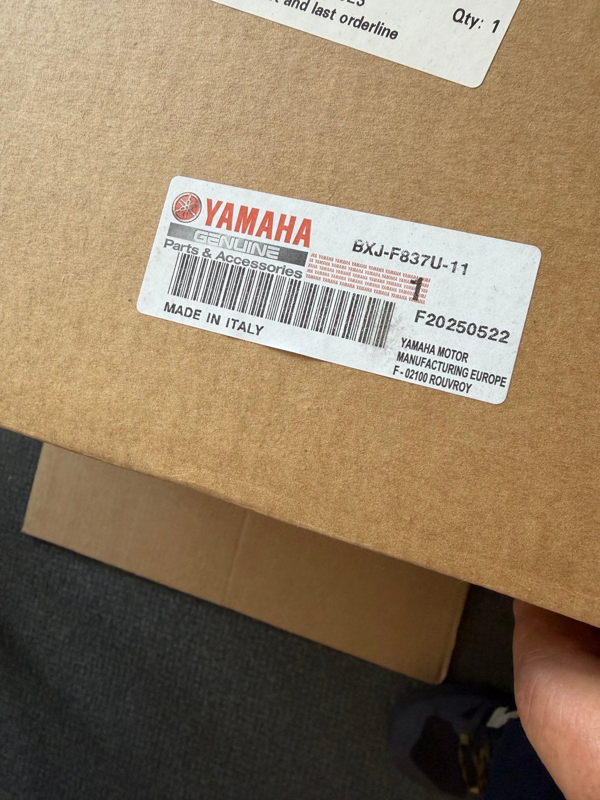Nieuw Origineel Yamaha Windscherm voor Xmax (BXJ-F837U-11), Ophalen of Verzenden, Nieuw