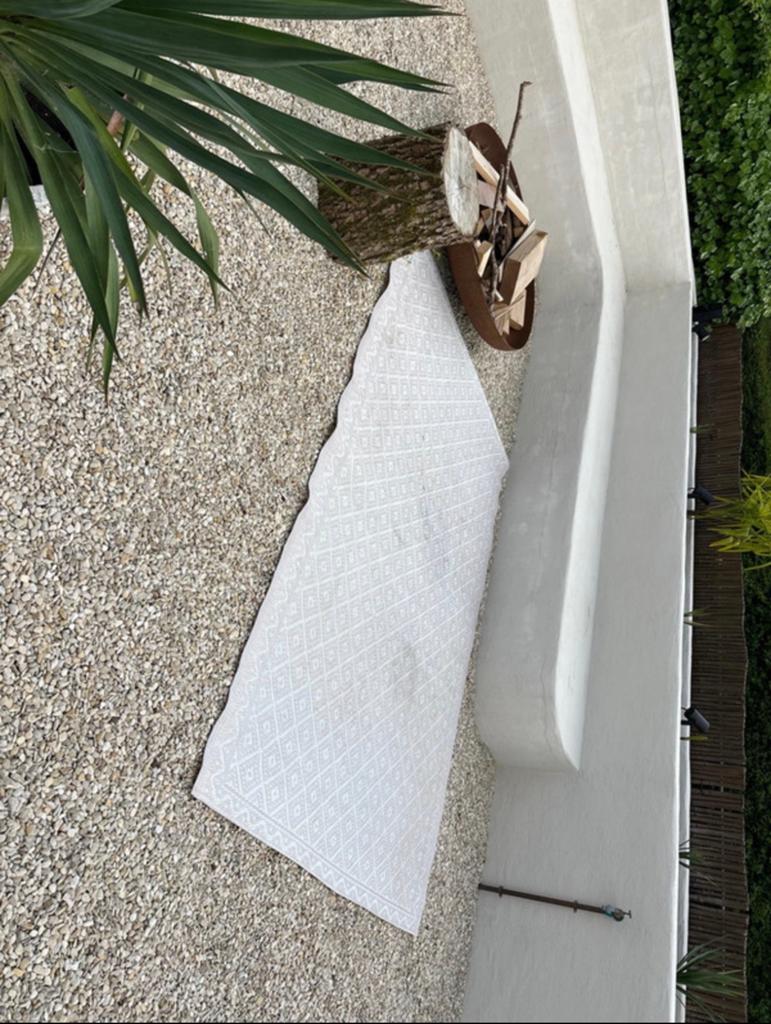 Buitenkleed / vloerkleed beige/off white, Ophalen, Gebruikt, ', '
