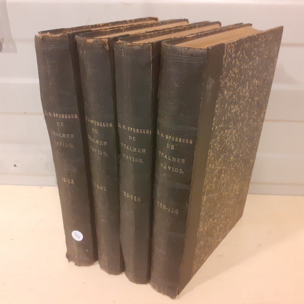 Nr. 1106 C.H. Spurgeon: De Psalmen Davids., Ophalen of Verzenden, Gelezen, C.H. Spurgeon, Christendom | Protestants