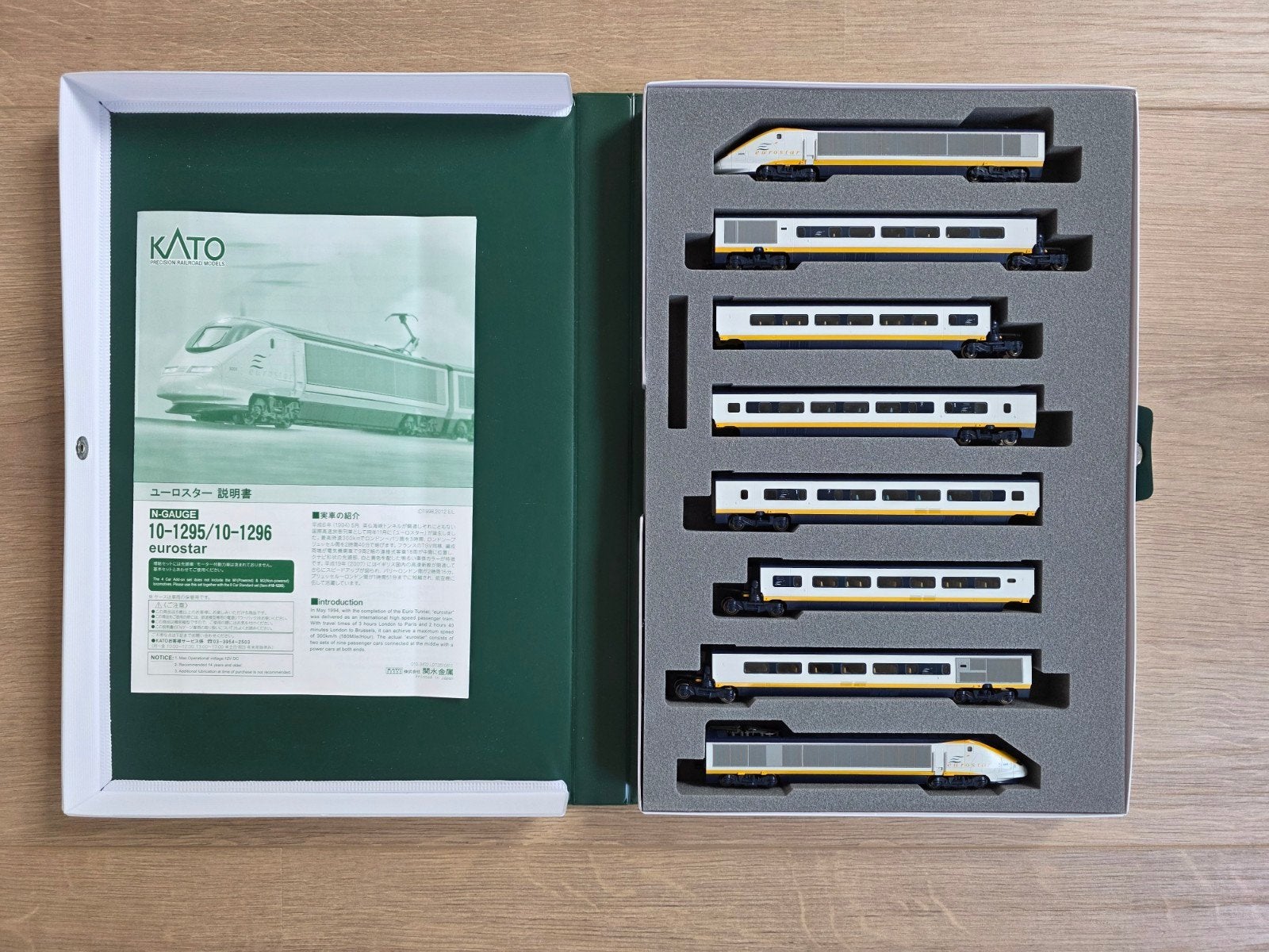 Kato 10-1295, Treinset, Gelijkstroom, Zo goed als nieuw, Analoog