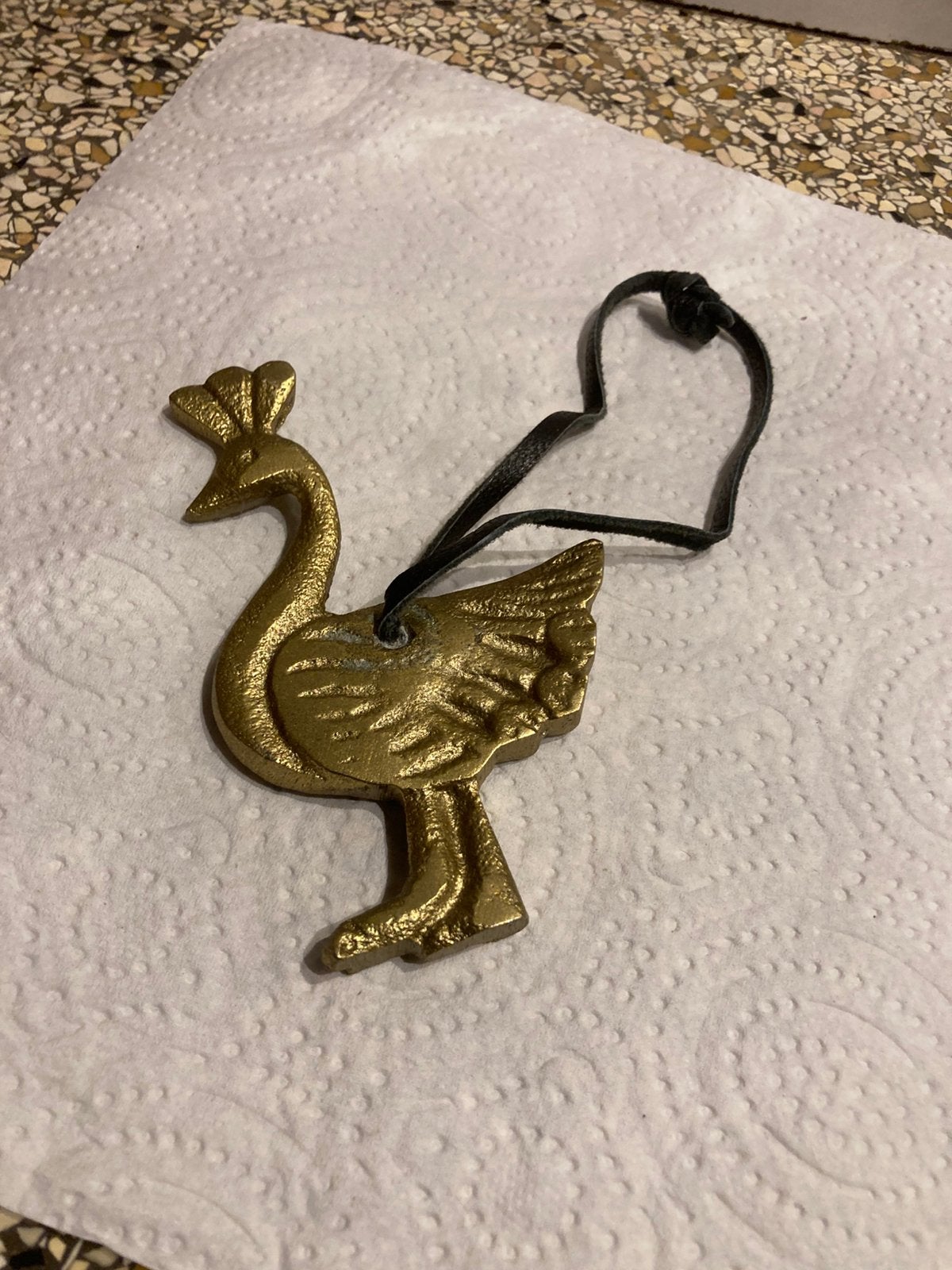 Metalen hanger vogel, Ophalen of Verzenden