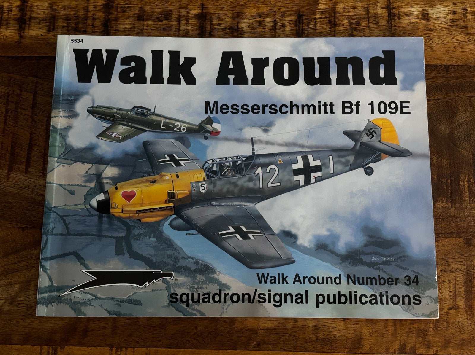 Walk Around Messerschmidt Bf109E, Ophalen of Verzenden, Tweede Wereldoorlog, Zo goed als nieuw, Luchtmacht