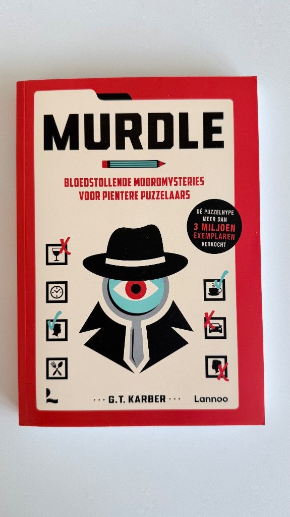 Murdle NIEUW boek, Ophalen of Verzenden, Minder dan 500 stukjes, Nieuw, Puzzelboek