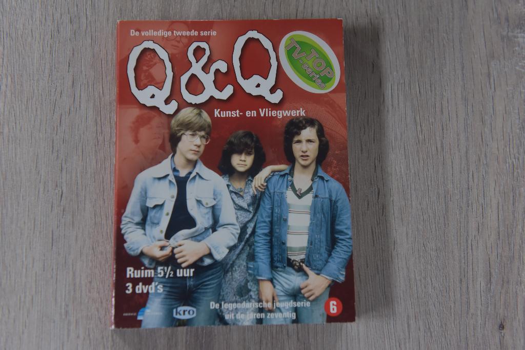Q & Q KUNST- en VLIEGWERK DE VOLLEDIGE TWEEDE SERIE 3DVDbox, Cd's en Dvd's, Dvd's | Tv en Series, Verzenden, Boxset, Zo goed als nieuw