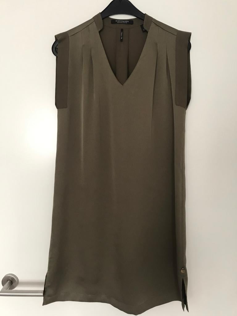 Maison Scotch mouwloze jurk/tuniek maat XS, Kleding | Dames, Ophalen of Verzenden, Zo goed als nieuw, Maat 34 (XS) of kleiner