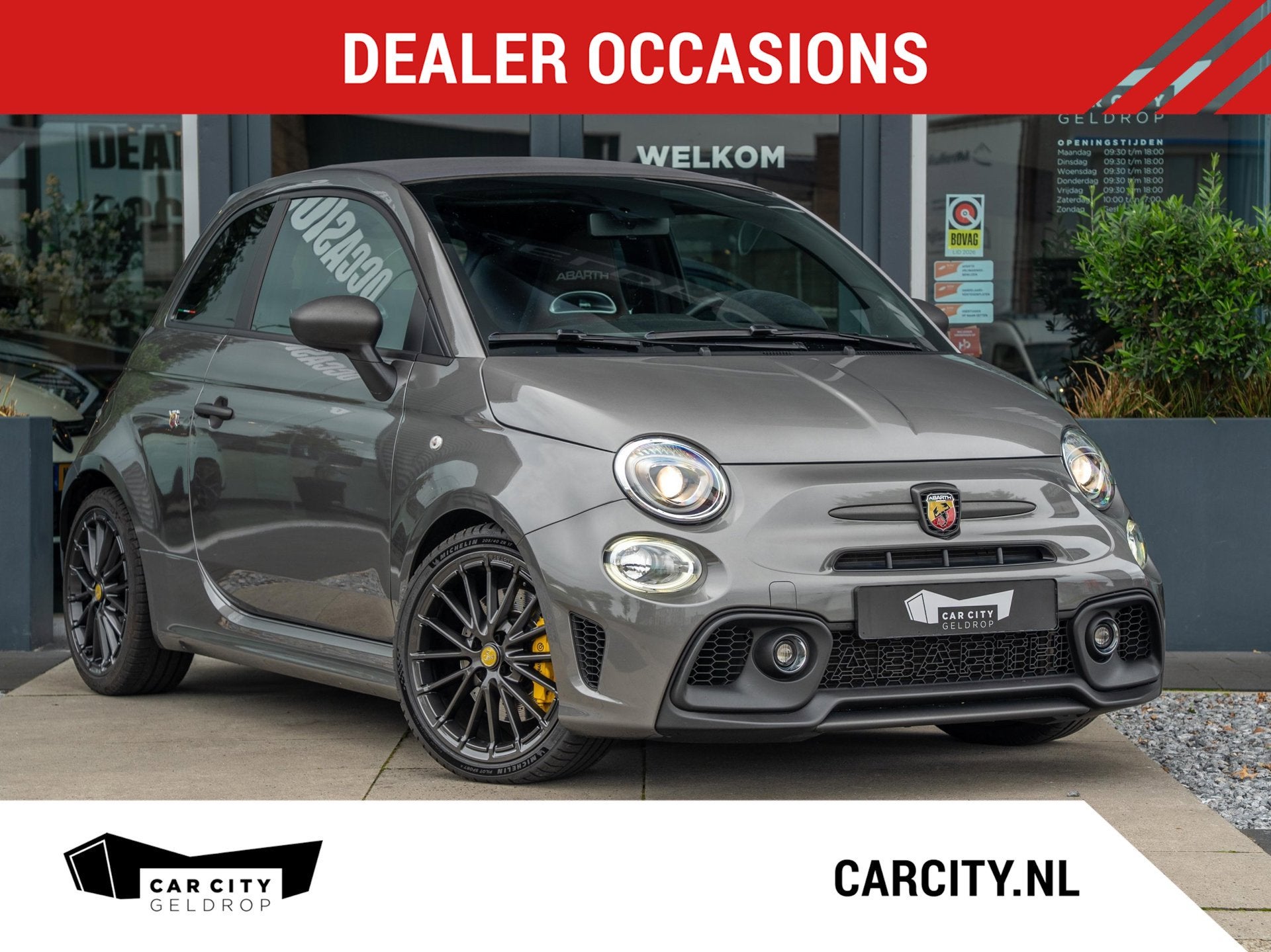 Abarth 595 C 1.4 T-Jet Abarth Competizione | Beats | Monza |, Auto's, Dealer onderhouden, Gebruikt, 4 cilinders, 1400 cc