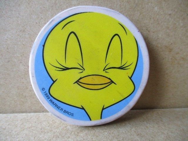 adv10529 tweety gum 1, Ophalen, Looney Tunes, Gebruikt, Overige typen