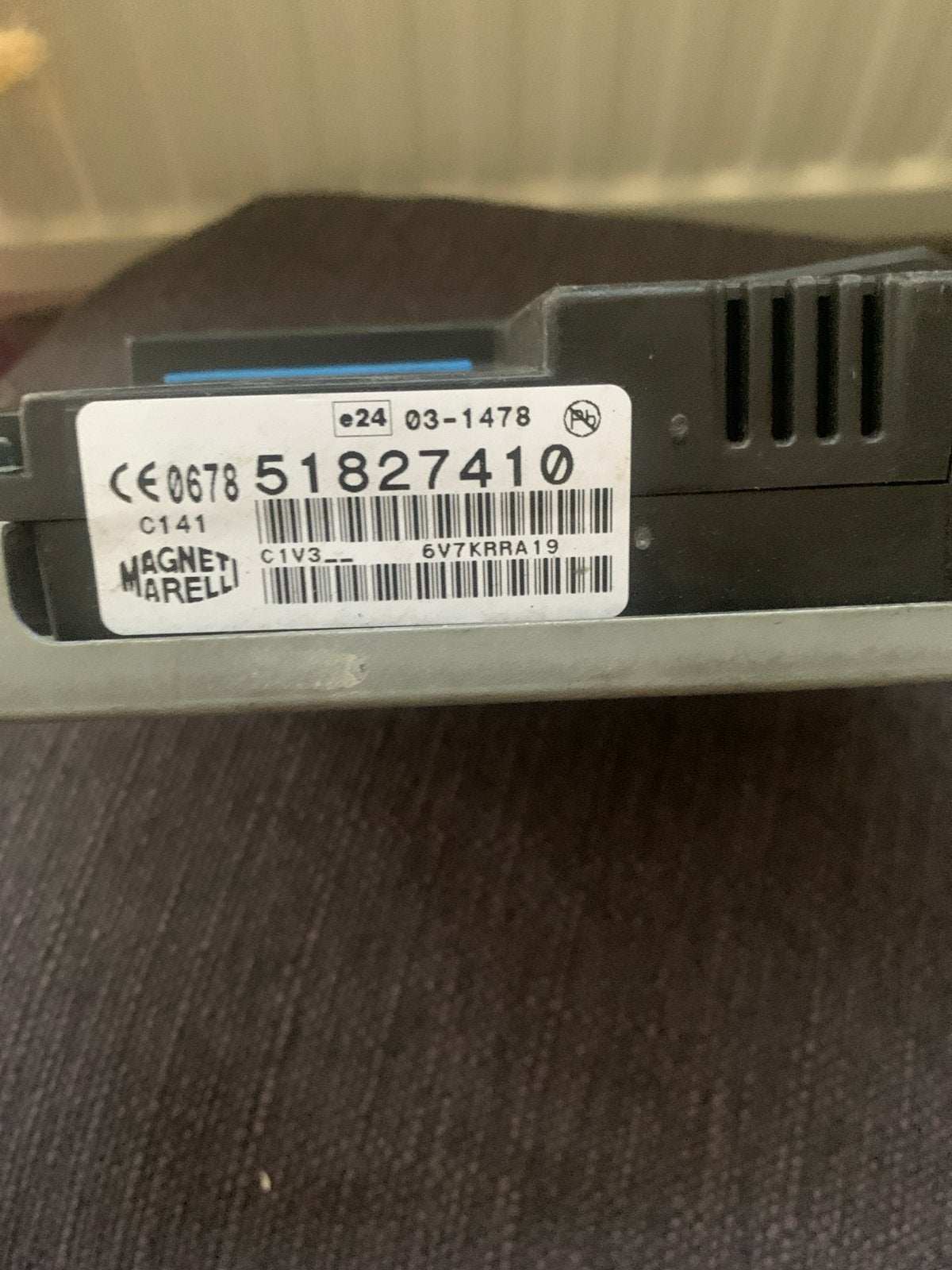 Fiat 500 blue & me module 51827410, Ophalen of Verzenden, Gebruikt, Fiat