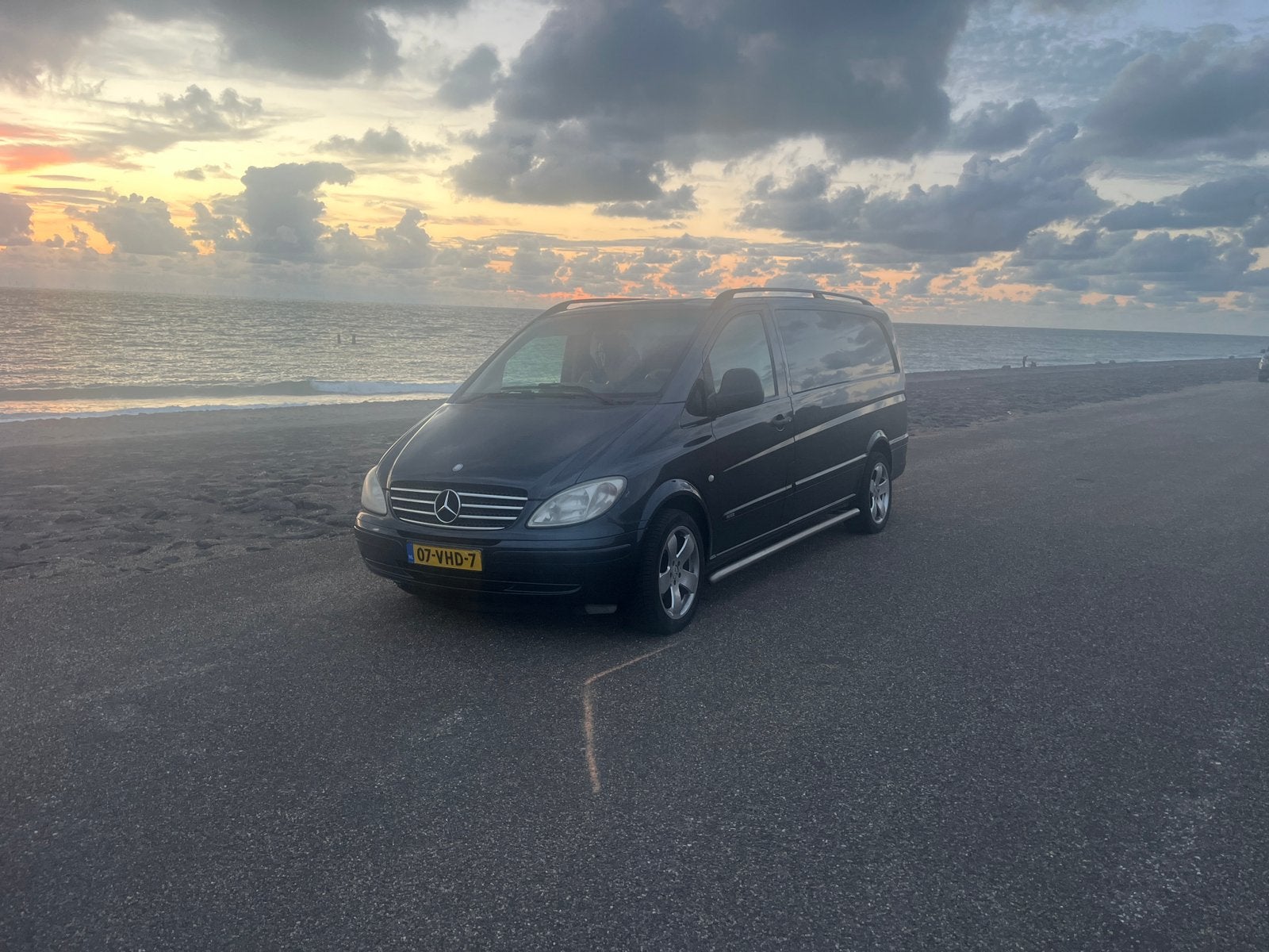 Mercedes-Benz Vito 2.1 CDI 115 AUT 2007, Auto's, Automaat, Achterwielaandrijving, 4 cilinders, Zwart
