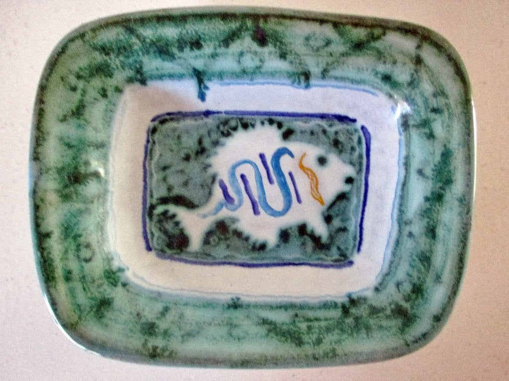 Robert Picault (1919-2000) Vallauris ceramic schaal2, Ophalen of Verzenden