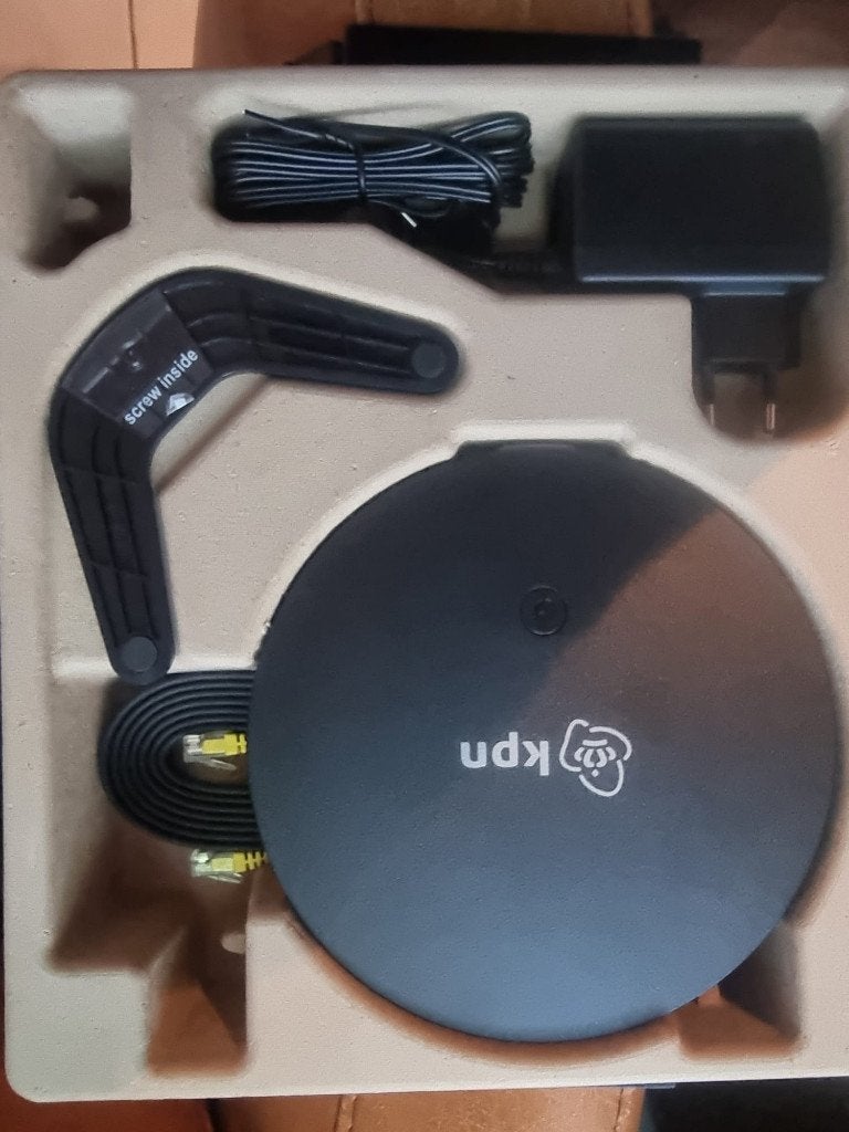 KPN SuperWifi punt 2 (WiFi 6) – Snelle Mesh WiFi versterker, Ophalen of Verzenden, Nieuw, KPN Experia
