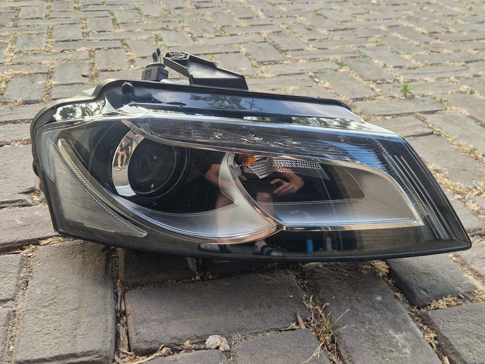 Audi A3 8P koplamp rechts, Ophalen, Gebruikt, Audi