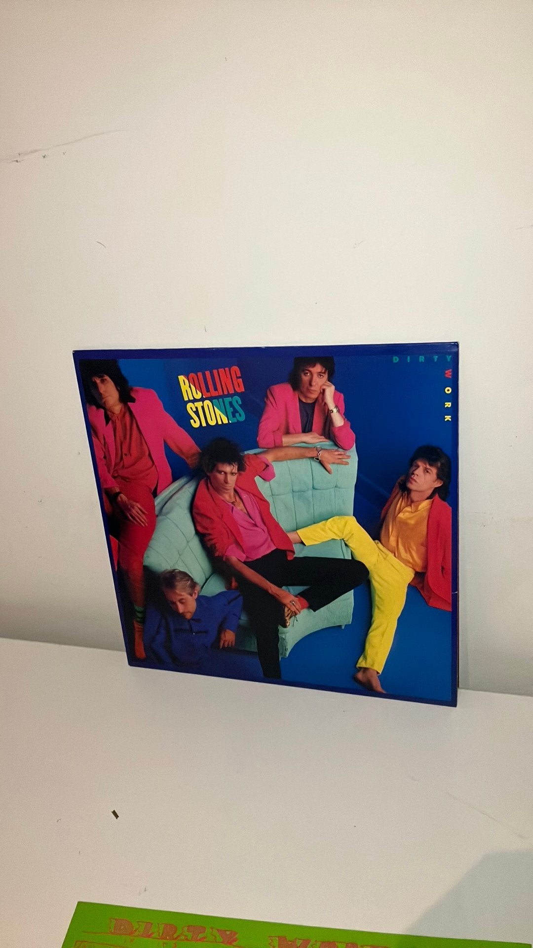 Rolling stones -Dirty work lp, LP, Gebruikt, Inclusief binnenhoes, Ophalen of Verzenden