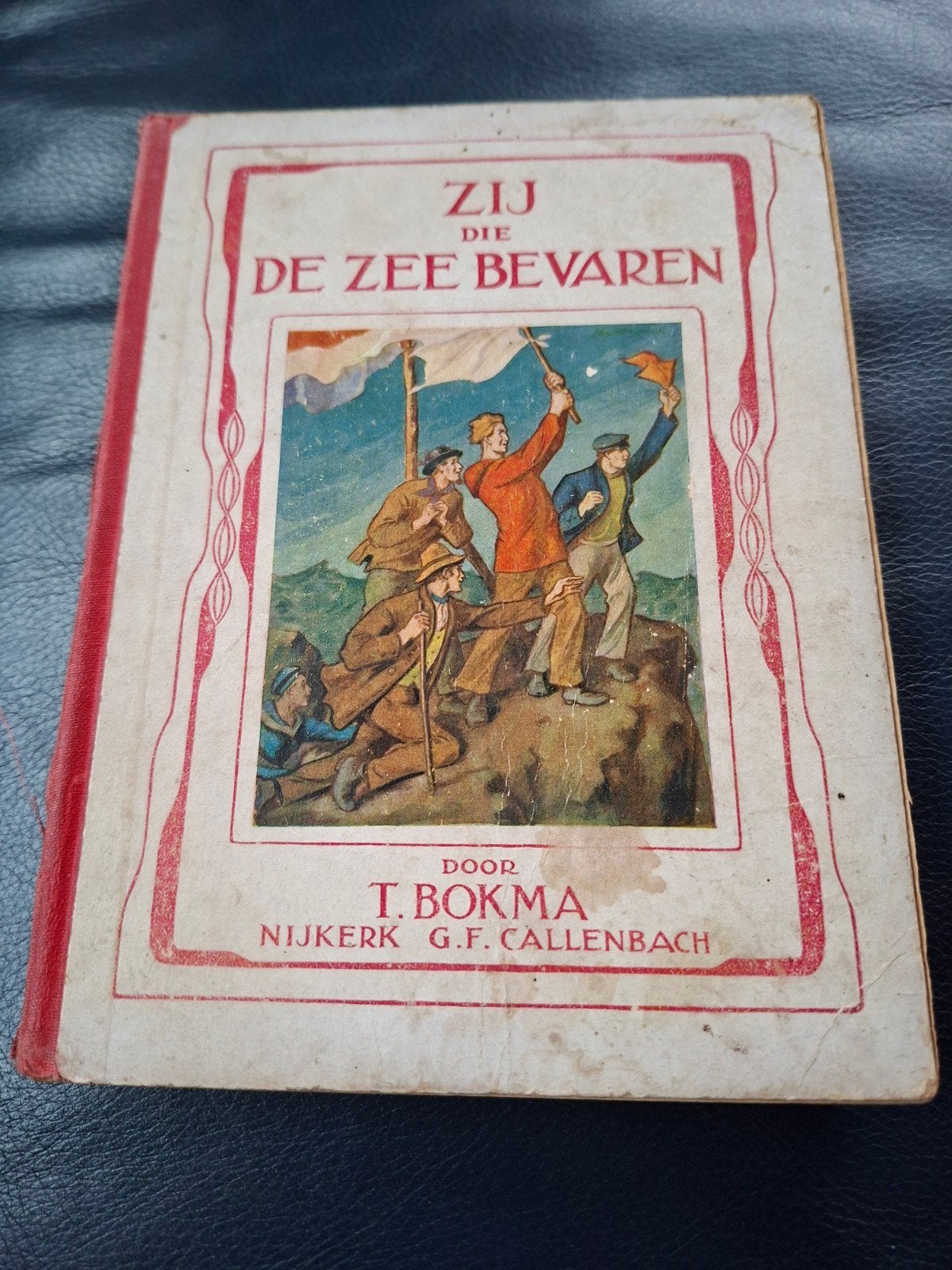 Zij Die De Zee Bevaren - T. Bokma (oud kinderboek), Ophalen of Verzenden, Gelezen, T. Bokma