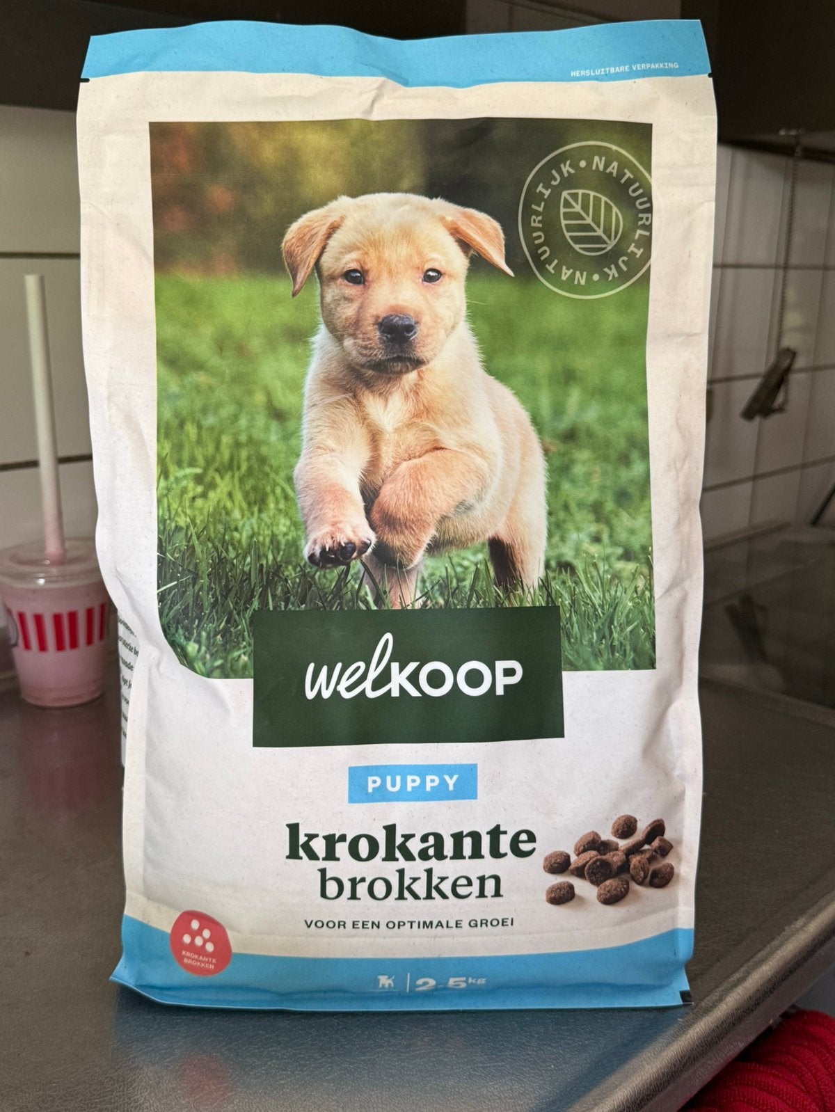 Welkoop puppy brokken 2,5kg, Dieren en Toebehoren, Ophalen of Verzenden, Hond