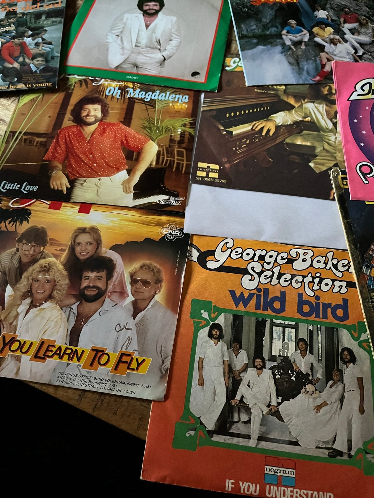 17 x George Baker singles, Gebruikt, 7 inch, Ophalen of Verzenden, Pop