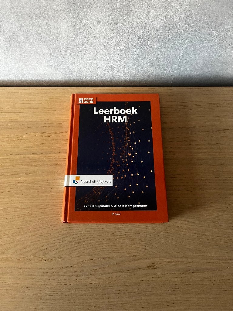 Leerboek HRM, Boeken, Diverse auteurs, Zo goed als nieuw, Beta, HBO