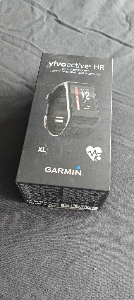 Garmin vívoactive HR XL – GPS sporthorloge met hartslagmeter, Sport en Fitness, Hartslagmeters, Verzenden, Gebruikt, Garmin