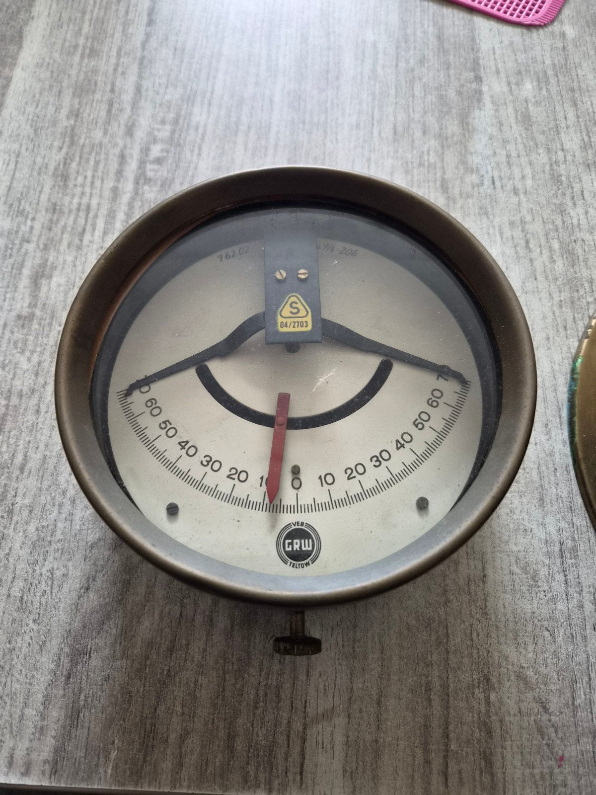 Vintage GRW Teltow Hellendheidsmeter, Ophalen of Verzenden