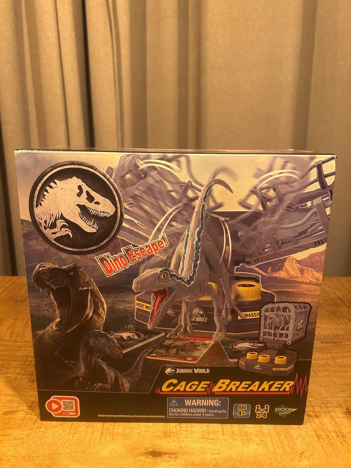Jurassic World Cage Breaker – Dino Escape!, Drie of vier spelers, Ophalen of Verzenden, Nieuw