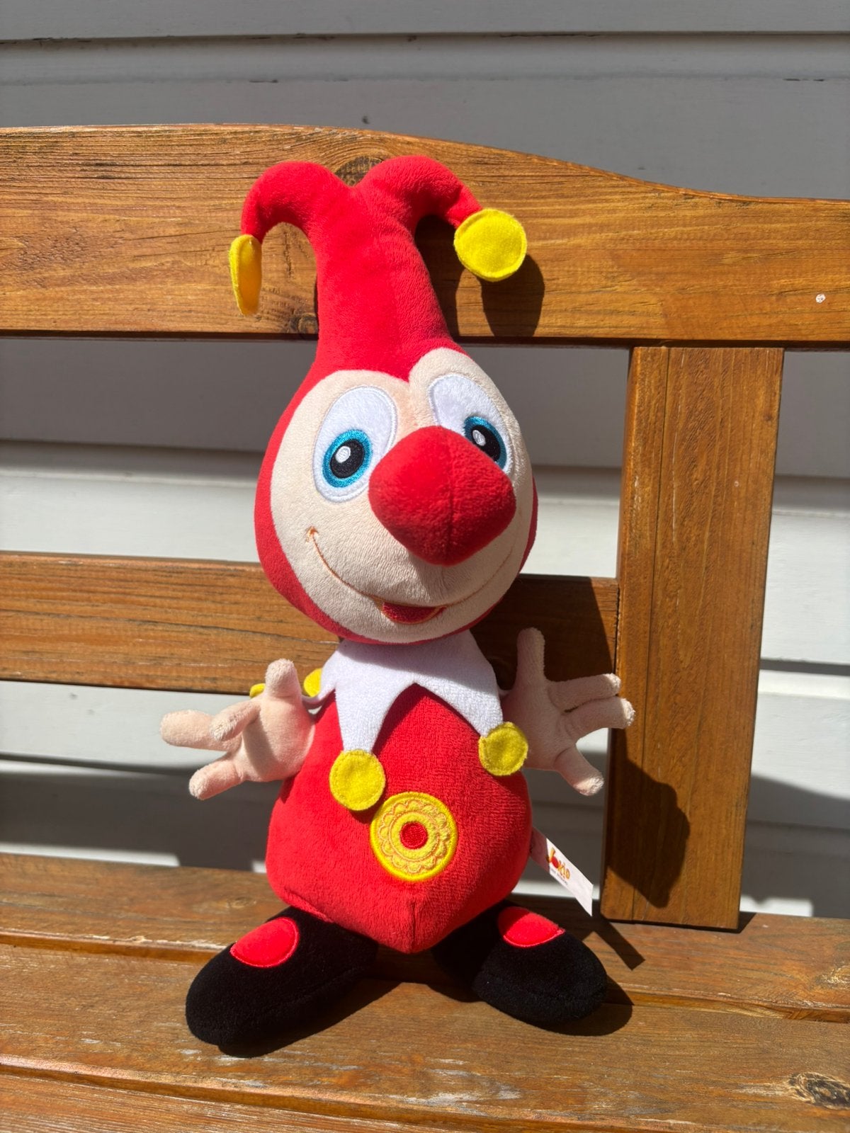 Jokie en jet knuffel Jokie 35 cm | Efteling carnavalfestival, Ophalen of Verzenden