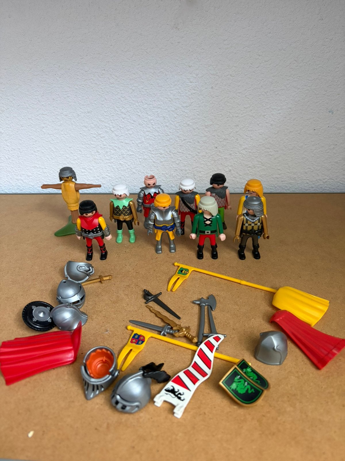 Playmobil poppetjes middeleeuwen, Ophalen, Zo goed als nieuw