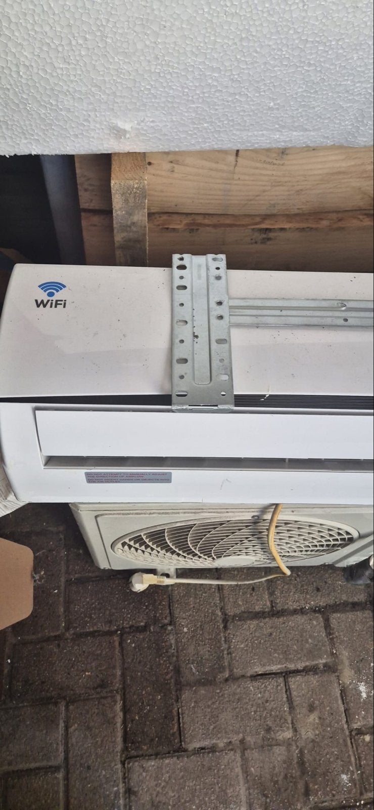 AC1 Wandairco met WiFi en afstandsbediening, Witgoed en Apparatuur, Airco's, Gebruikt, Minder dan 60 m³, 3 snelheden of meer, Ophalen of Verzenden