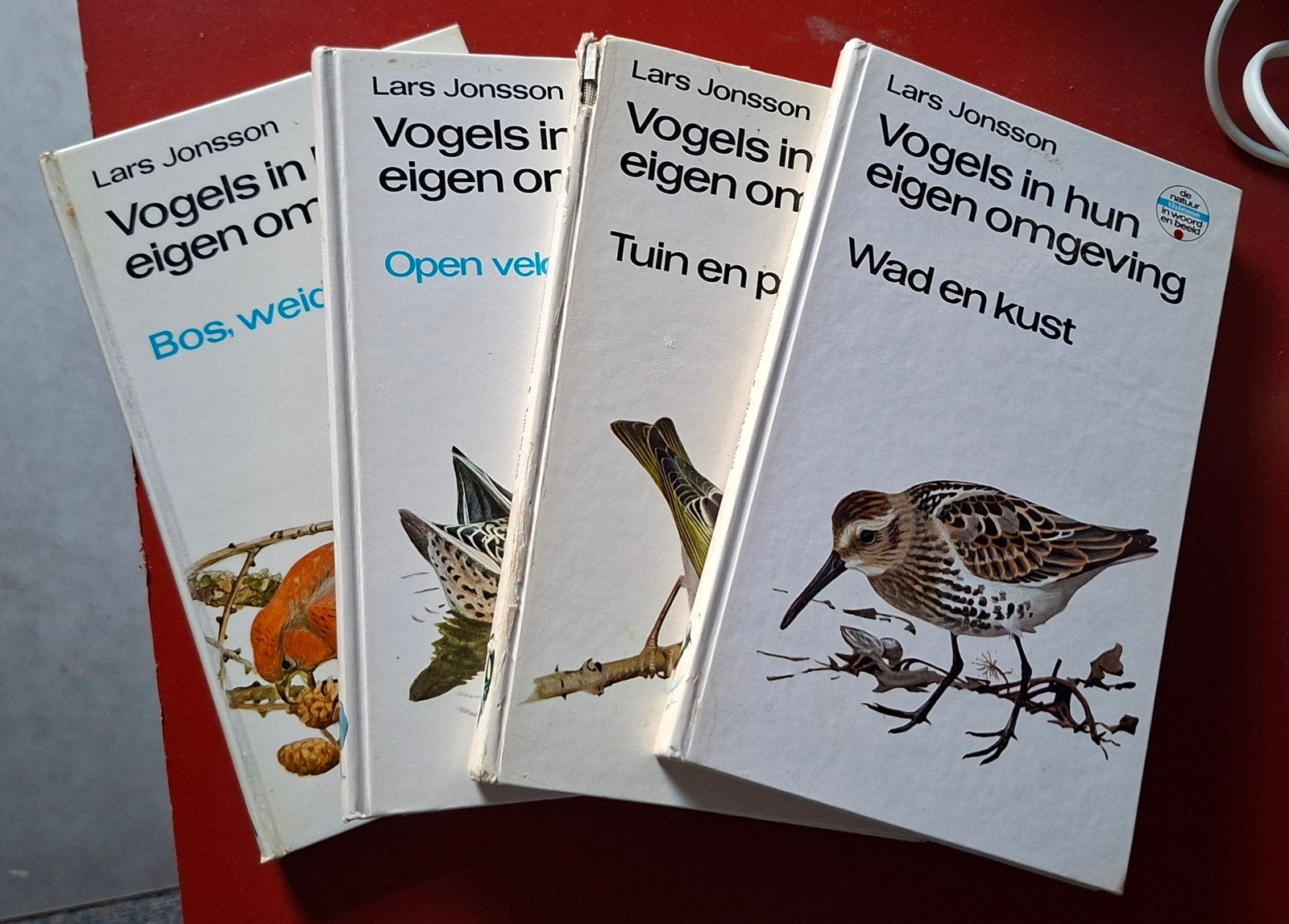 Vogels in hun eigen omgeving - Lars Jonsson (4 delen), Boeken, Ophalen of Verzenden, Gelezen, Vogels, Lars Jonsson