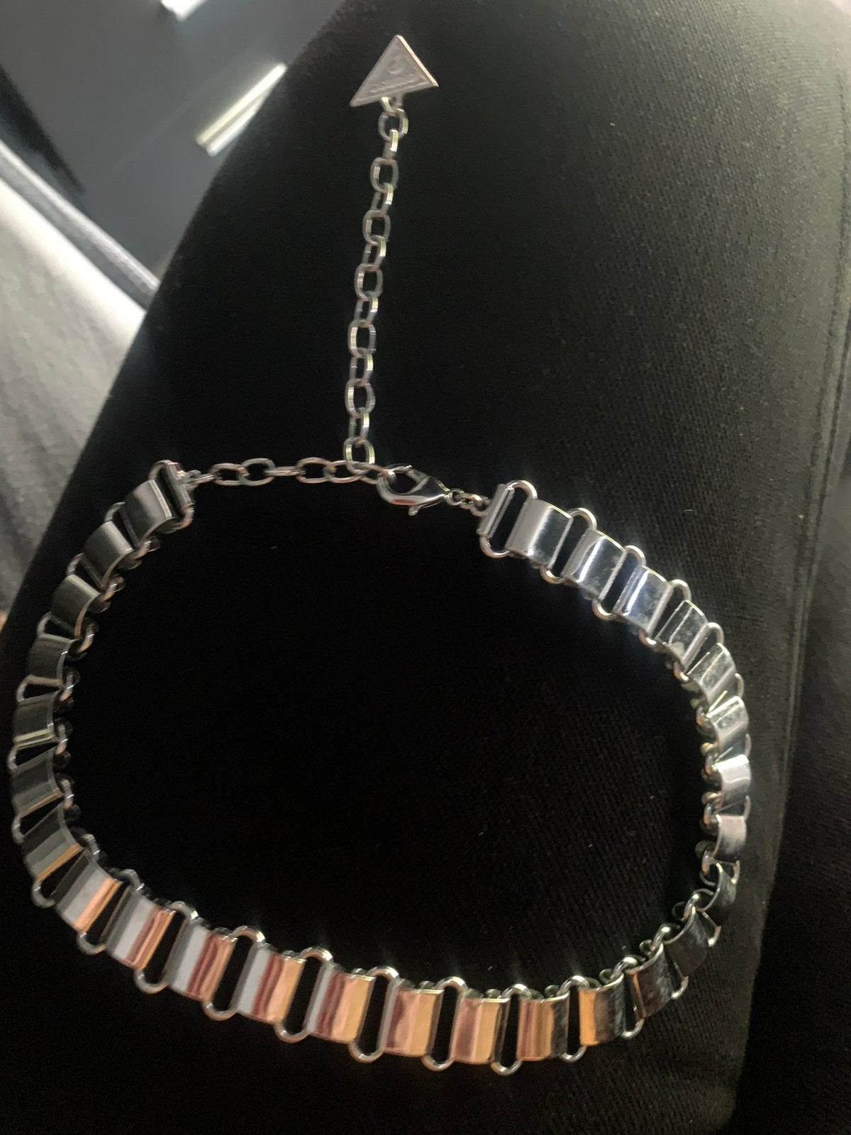 Originele Guess choker nieuw van staal, Ophalen of Verzenden, Nieuw, Zilver, Overige materialen