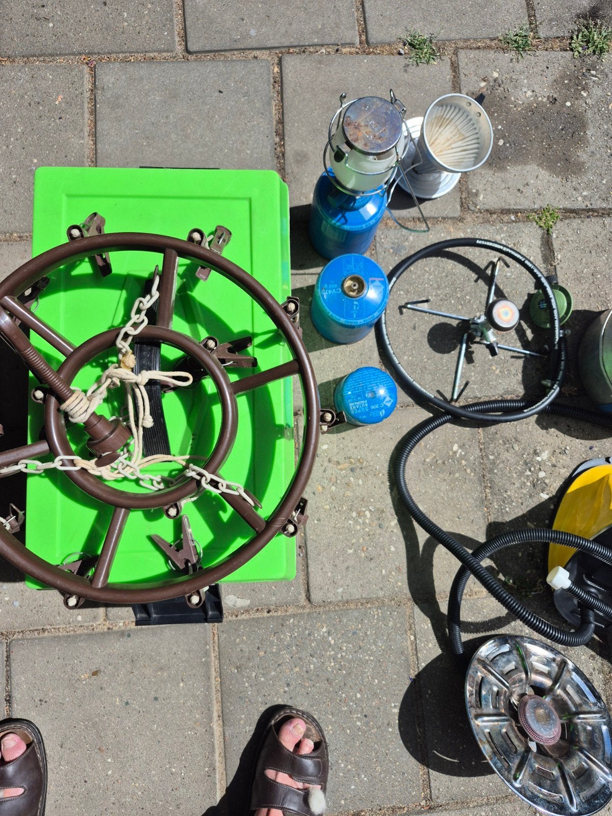 Accessoires kamperen, Ophalen, Gebruikt