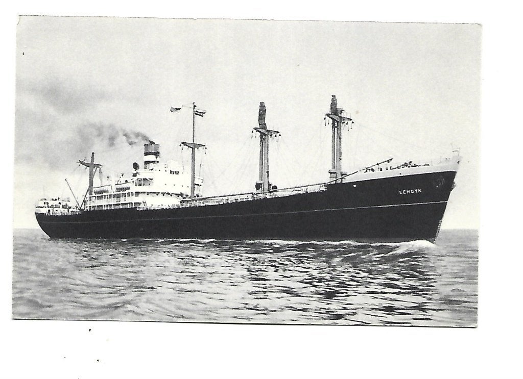 "Eemdyk " -Holland- America Line, Verzamelen, Verzenden, 1960 tot 1980, Ongelopen, Overige thema's