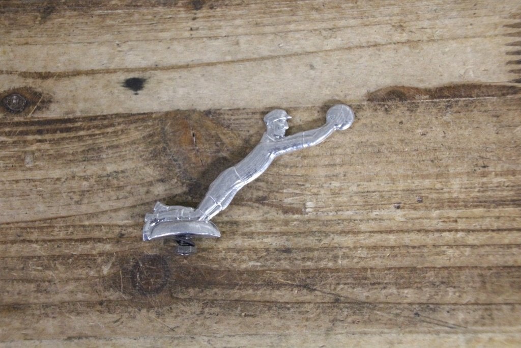 ''vintage'' spatbord ornament "doelman' oldtimer rijwiel, Xdd, Overige typen, Ophalen of Verzenden, Zo goed als nieuw