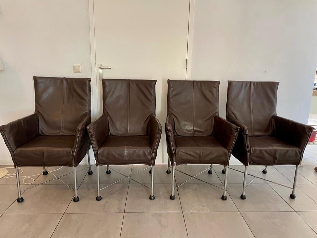 4 Montis Chaplin donkerbruin leer, Ophalen, Gebruikt, Bruin, Vier