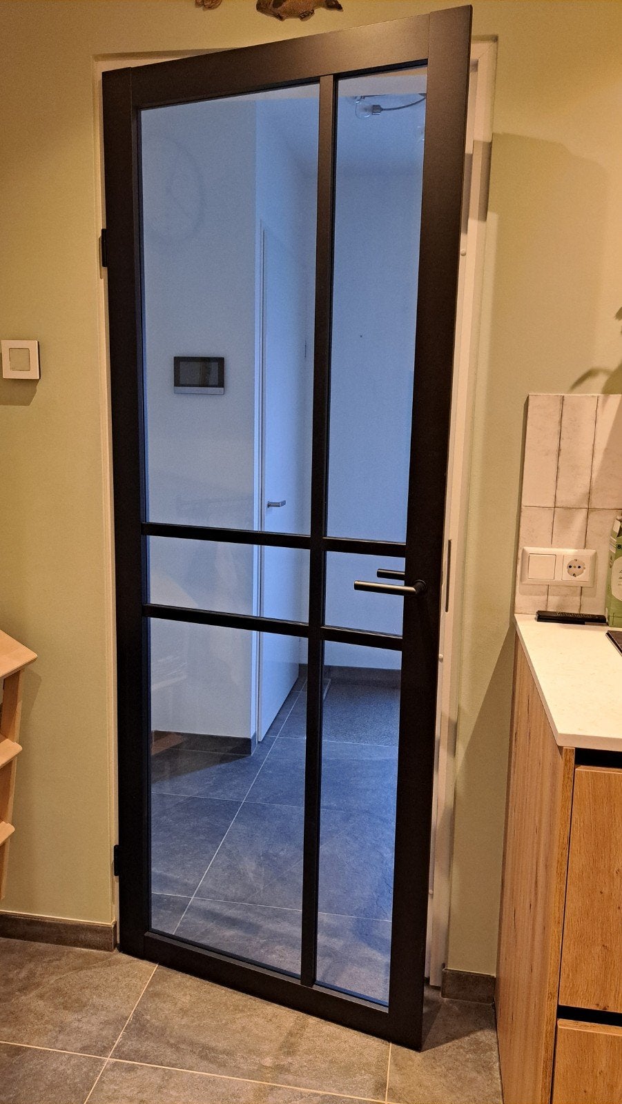 Industriële Opdekdeur Svedex, Ophalen, Minder dan 80 cm, Binnendeur, Nieuw
