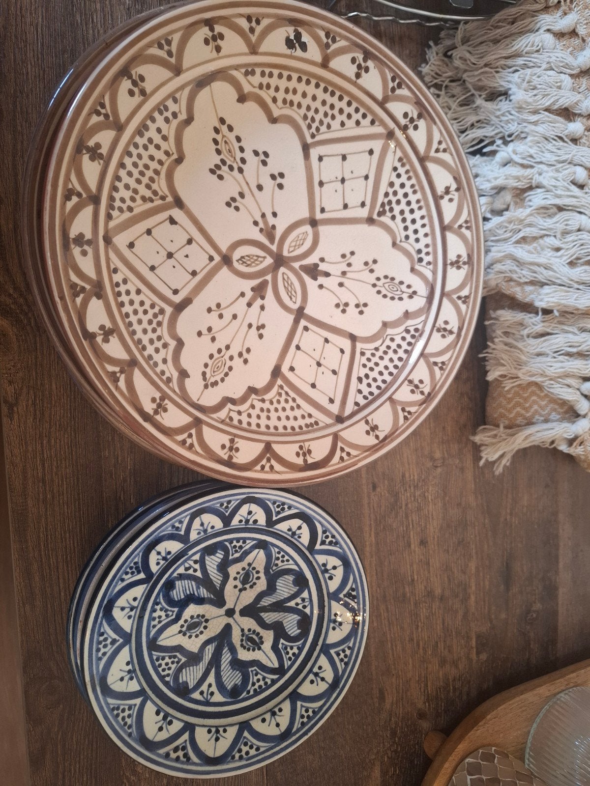 Marokkaans servies  - Set van 7, Ophalen