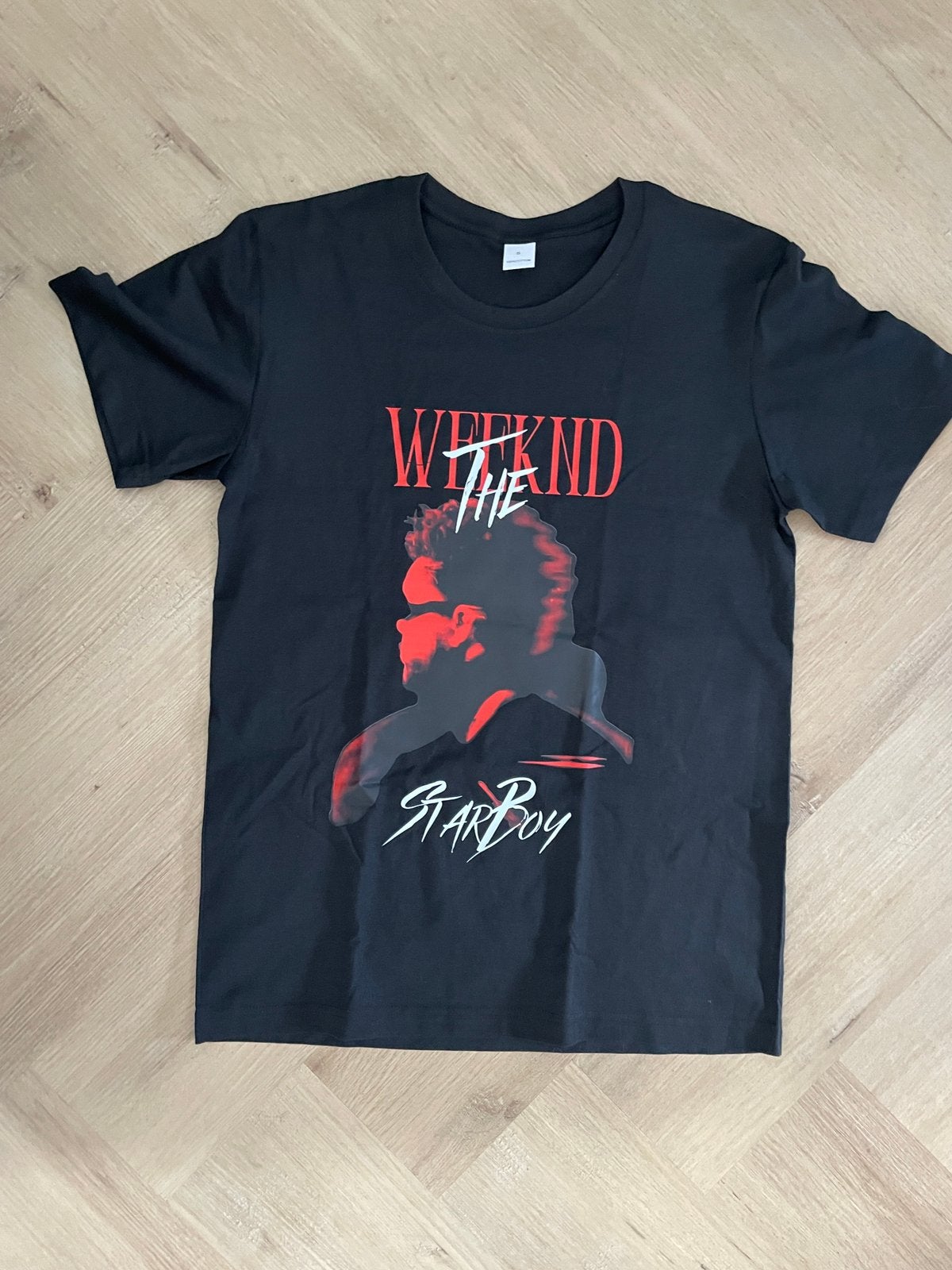 The weeknd shirt rood en zwart, Ophalen of Verzenden, Nieuw, Rood