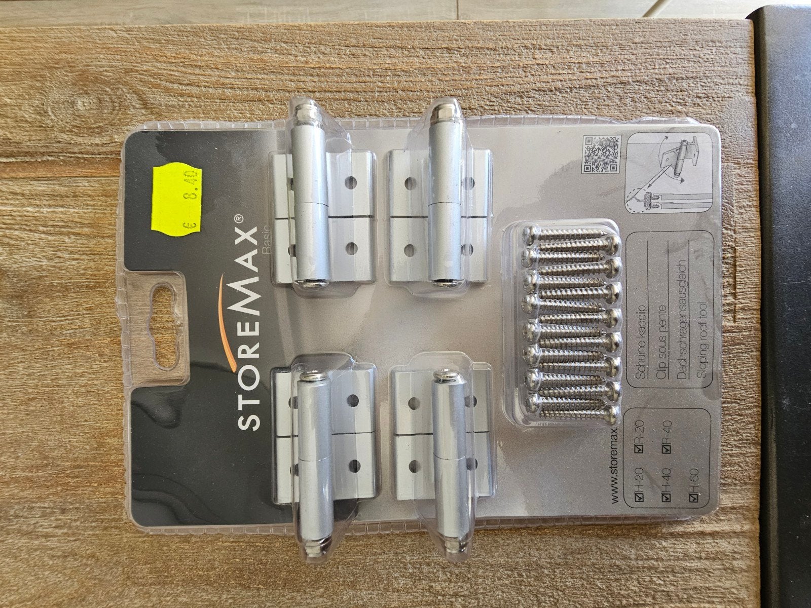 StoreMax Schuifdeur Rails en Scharnieren Set, Ophalen, Nieuw
