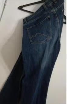 bijna nieuwe jeans spijkerbroek Classic regulair W34 L34, Verzenden, Zo goed als nieuw, Blauw, W33 - W34 (confectie 48/50)