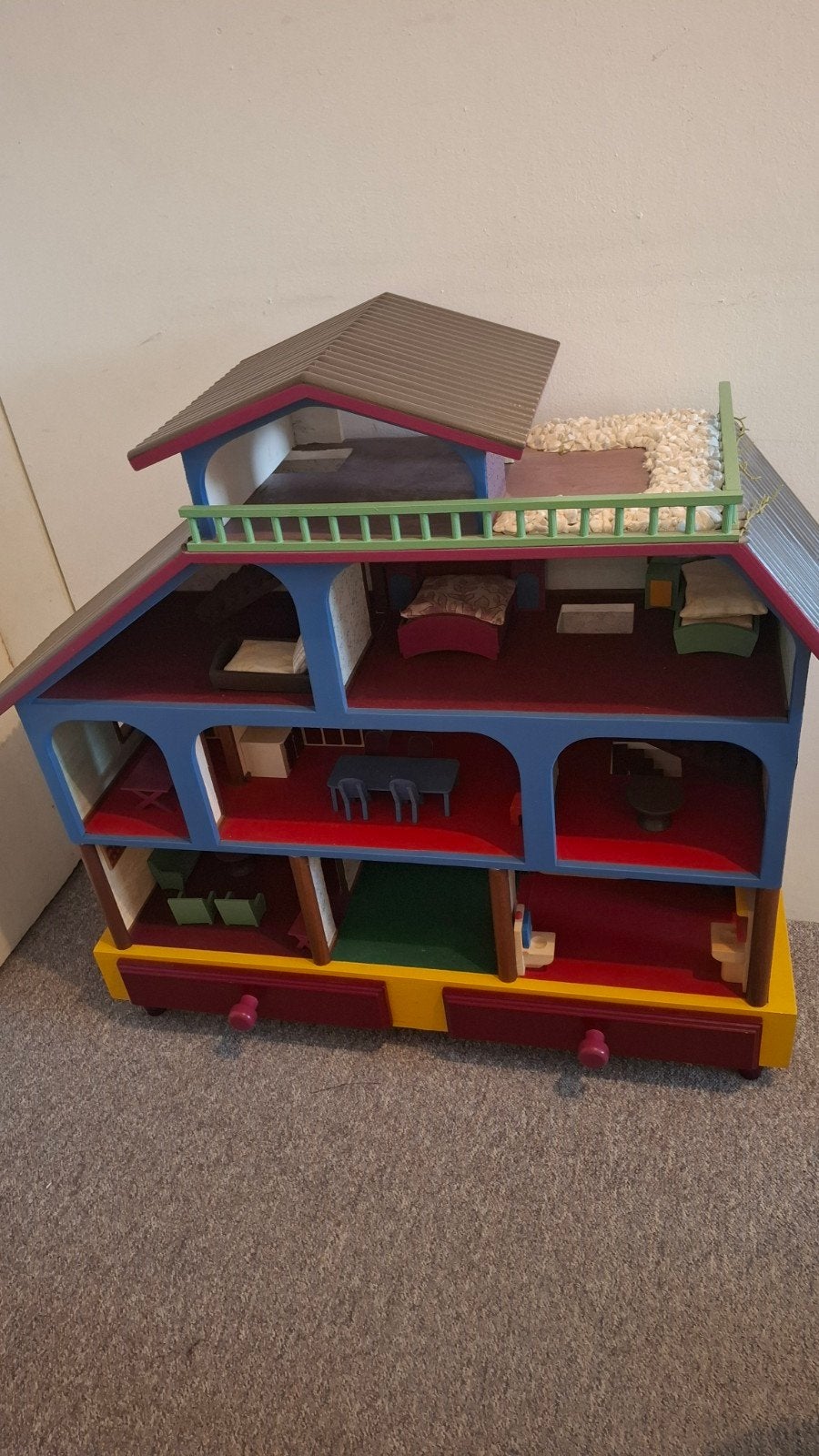 Poppenhuis, Ophalen, Zo goed als nieuw, Poppenhuis