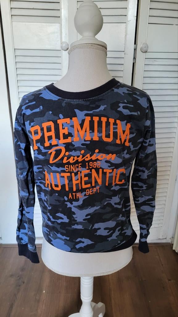 Longsleeve camouflage print maat 152, Kinderen en Baby's, Kinderkleding | Maat 152, Gebruikt, Jongen of Meisje, Ophalen of Verzenden