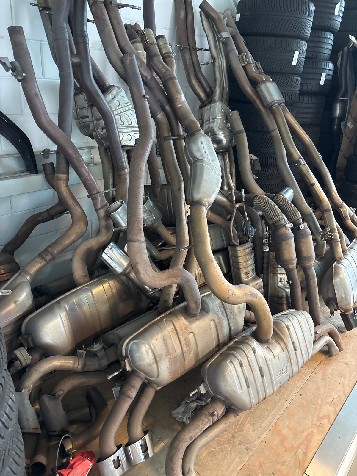 Originele uitlaatsystemen Audi RS Q8, Golf 8 R, Lamborghini,, Auto-onderdelen, Uitlaatsystemen, Ophalen, Gebruikt, Audi