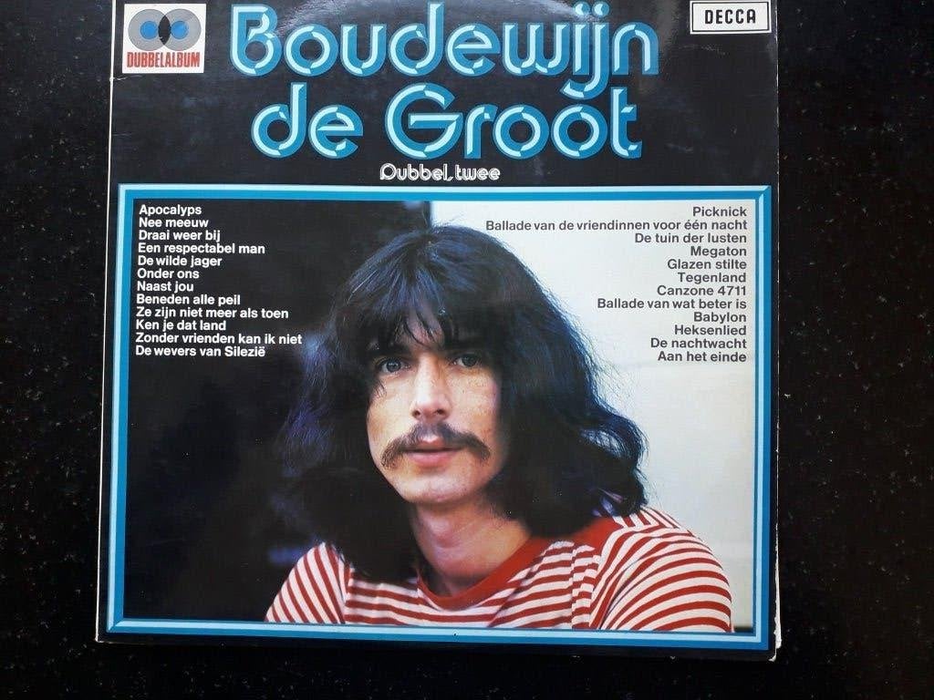 BOUDEWIJN DE GROOT - DUBBEL TWEE - 2LP, Cd's en Dvd's, Ophalen of Verzenden, Zo goed als nieuw, Singer-songwriter, Dubbel-LP
