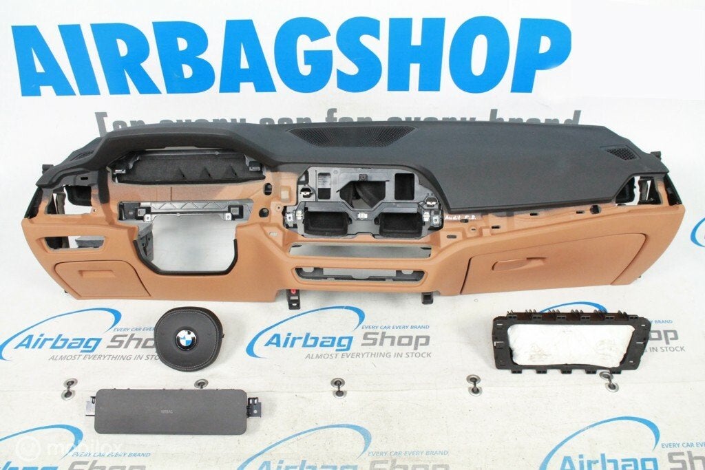 Airbag set - dashboard zwart bruin BMW 3 serie G20 2019-....
