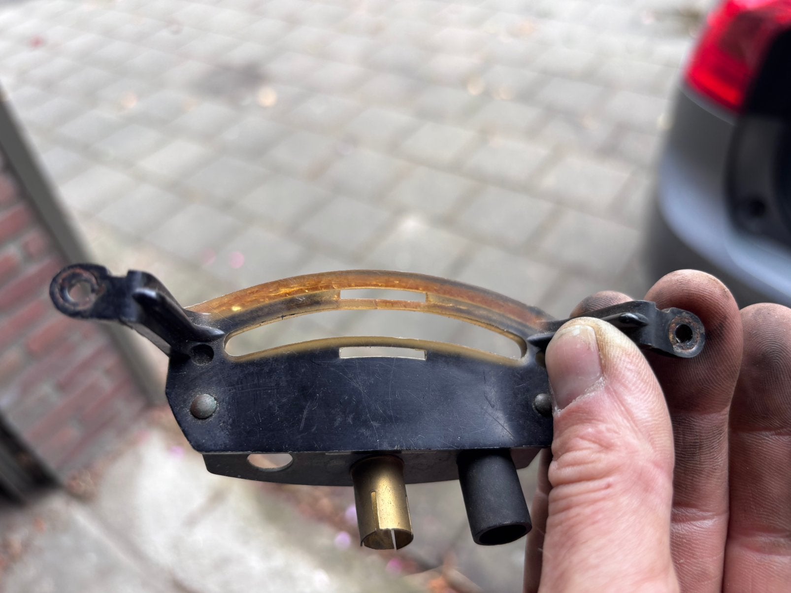 Jaguar Mk2 richting aanwijzer indicatie lampje houder, Ophalen of Verzenden