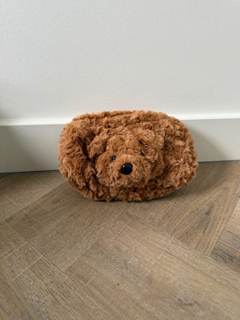 Nieuw bruin Bartholomew style make-up toilettas peuter kids, Ophalen of Verzenden, Nieuw, Bruin