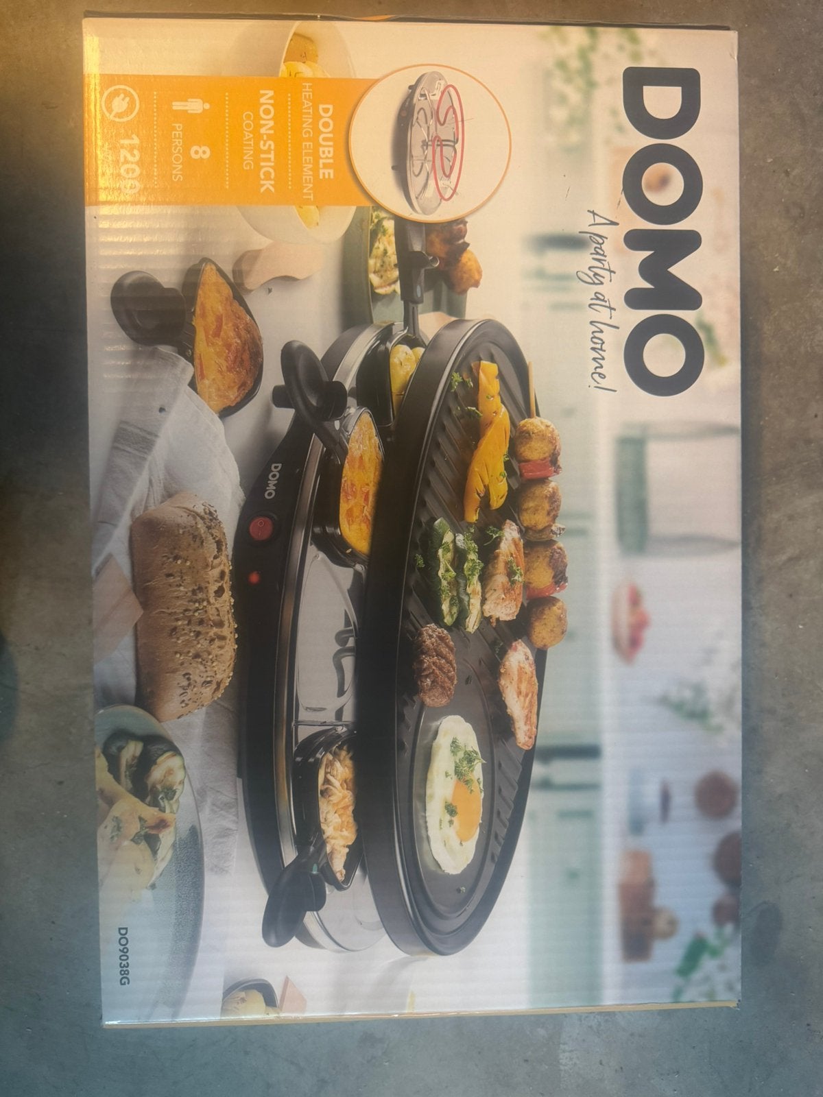 Domo DO9038G, Ophalen, 8 personen of meer
