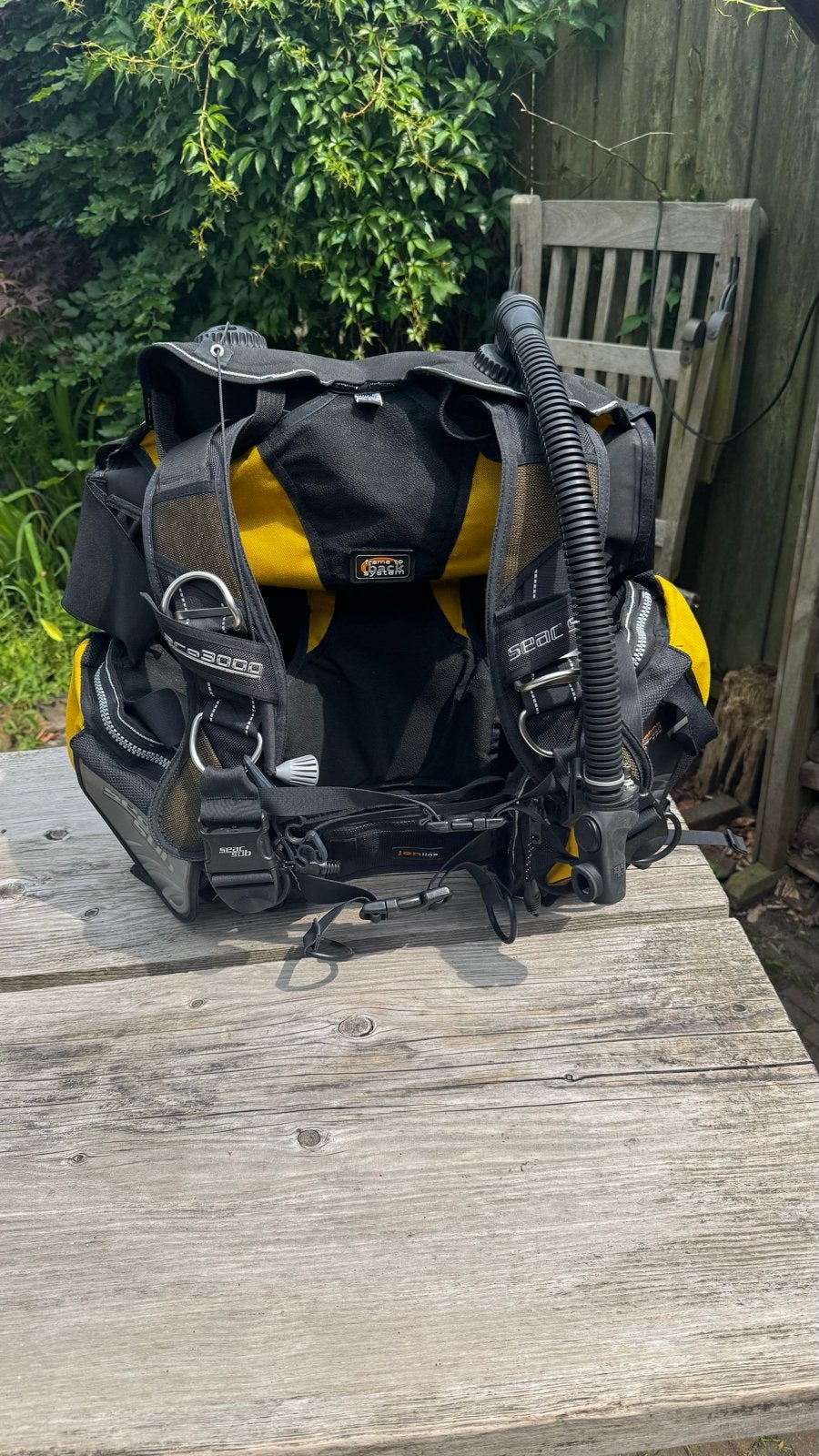 Seac Sub Trimvest/Wing - Zeer Goede Staat maat XL, Watersport en Boten, Duiken, Ophalen of Verzenden, Zo goed als nieuw, Trimvest of Wing