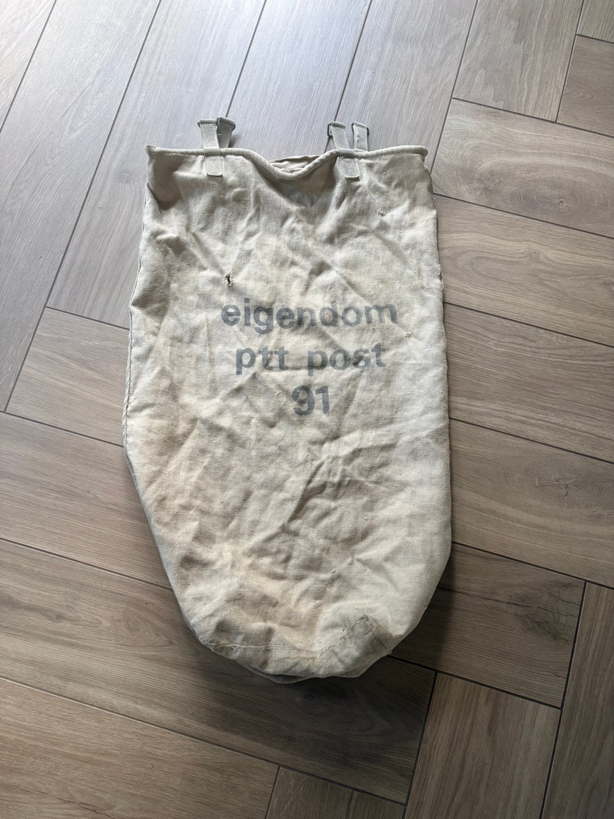 Postzak van PTT post 91., Huis en Inrichting, Woonaccessoires | Overige, Gebruikt, Ophalen