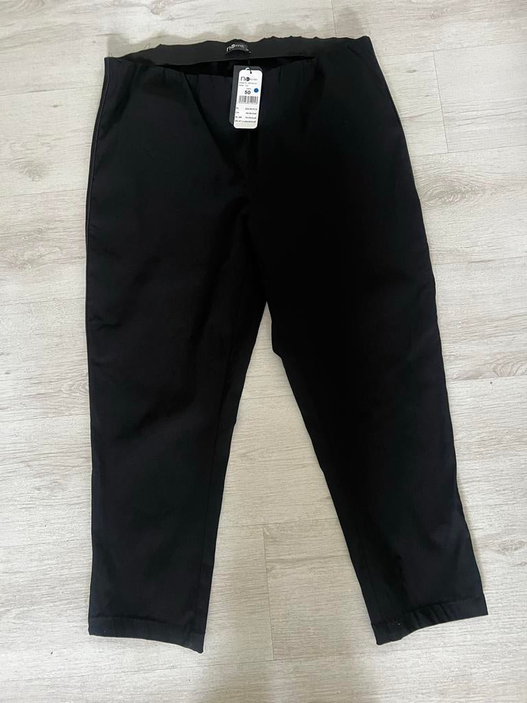 No Secret Zwarte Broek Maat 50, Kleding | Dames, Grote Maten, Ophalen of Verzenden, Zo goed als nieuw, Zwart, Broek of Spijkerbroek